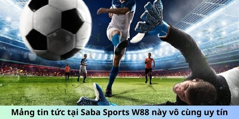 Mảng tin tức tại Saba Sports W88 này vô cùng uy tín