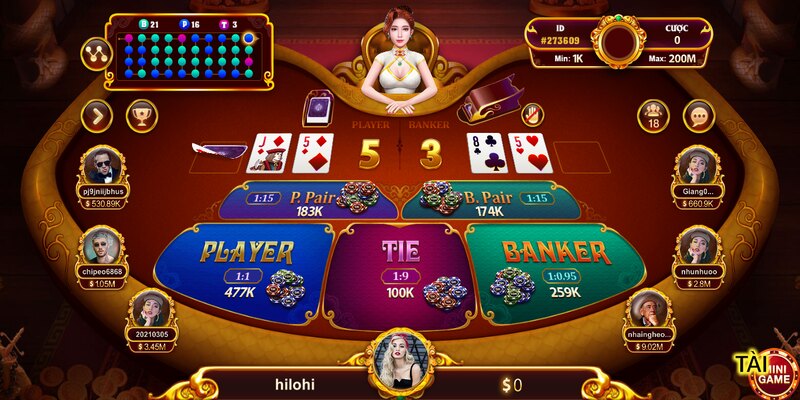 Tổng quan thông tin về sảnh game Baccarat