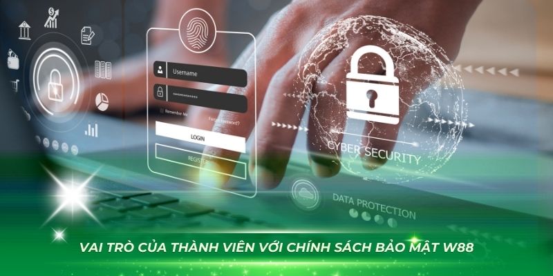 Vai trò của thành viên với chính sách bảo mật W88